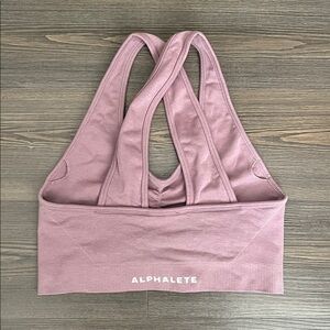 Alphalete Amplify Women's Mauve Sports Bra